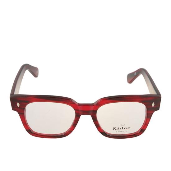  카돌 안경 타임리스 1962 타임리스 1962 반투명 딥 레드 안경