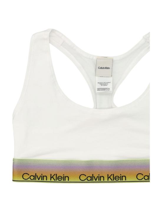 26SS 캘빈클라인 브라  LV00QF8857 100 Bianco - CALVIN KLEIN
