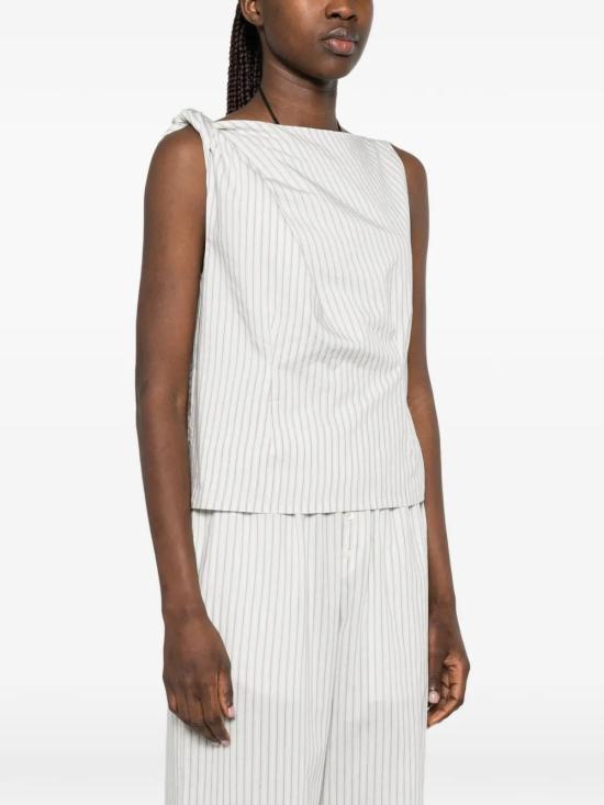 26SS 로에 민소매 티셔츠 41920199132 White - ROHE