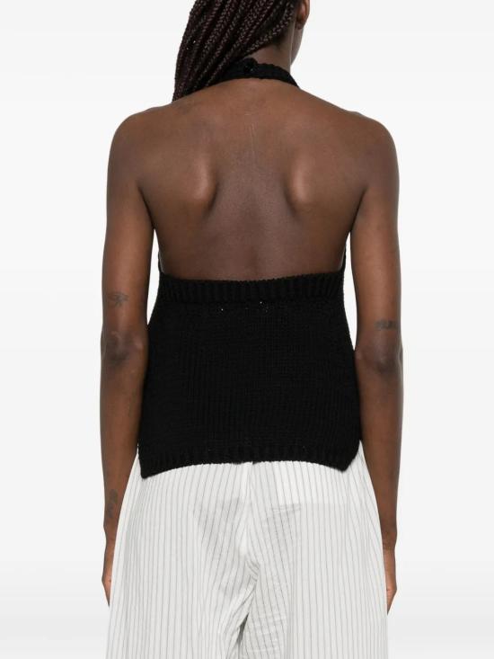 26SS 로에 민소매 티셔츠 61923305001 Black - ROHE