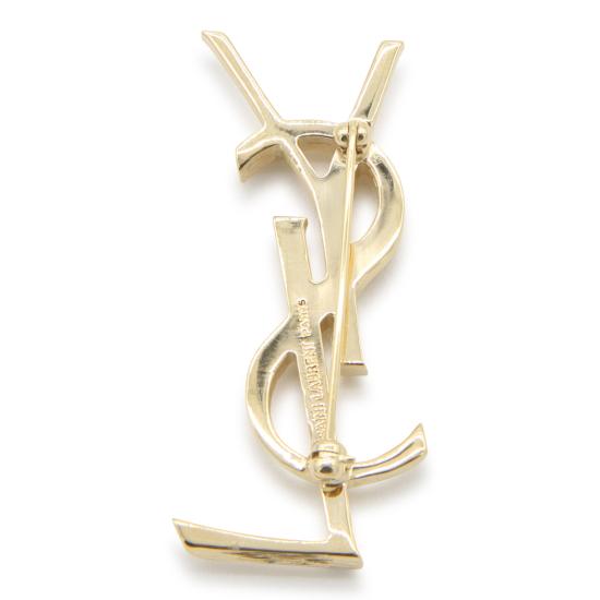 26SS 생로랑 브로치 748486Y1500 8007 Oro - SAINT LAURENT