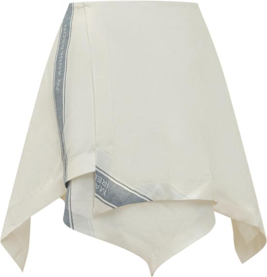 26SS JW앤더슨 미디 스커트 SK0205PG1898614 WHITE - JW ANDERSON