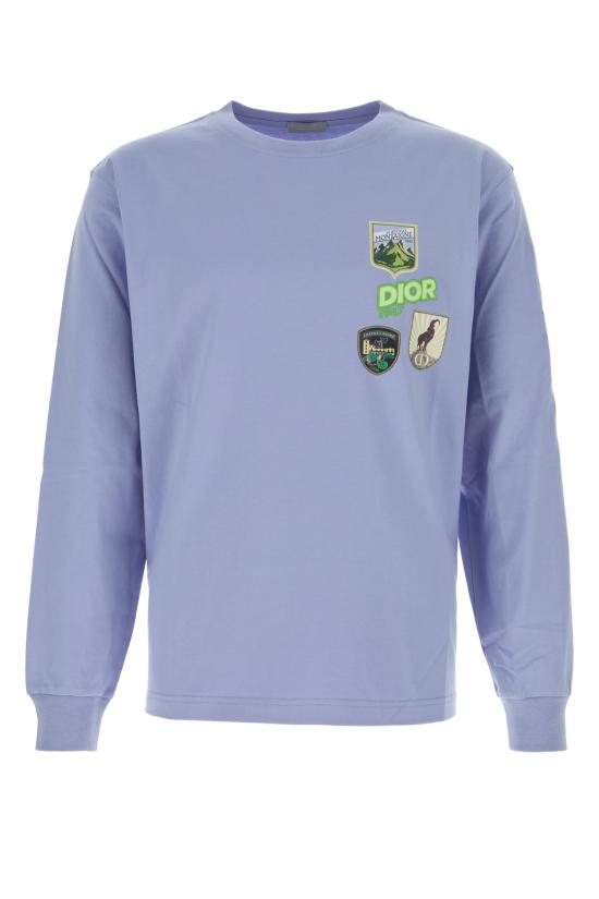 26SS 디올 긴팔 티셔츠 613J616A0677 586 BLEU