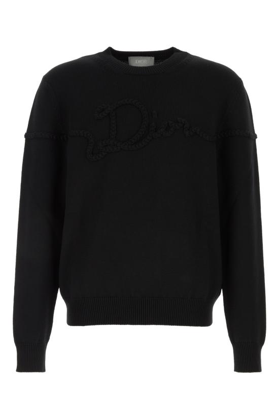 26SS 디올 스웨터 613M627A2027 989 Black