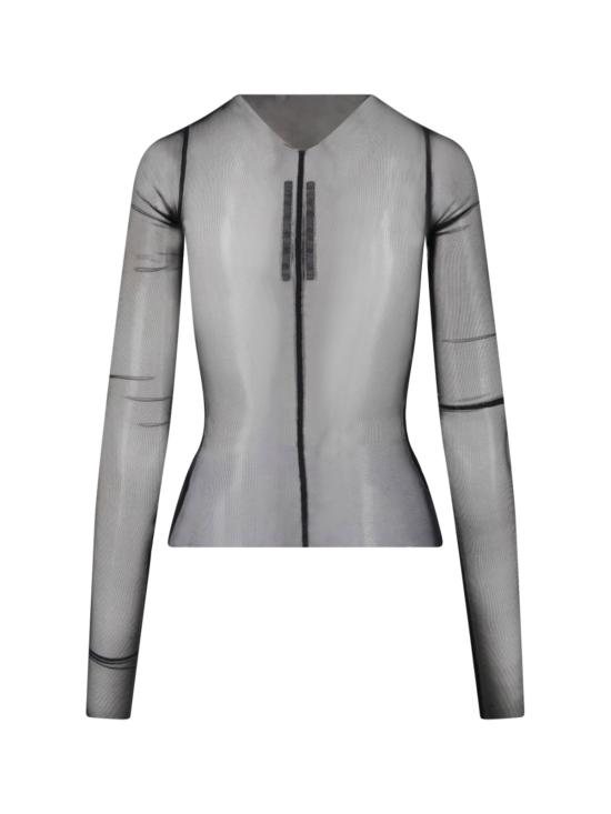 26SS 릭 오웬스 긴팔 티셔츠 RO01F6277 TUS 09 Black - RICK OWENS