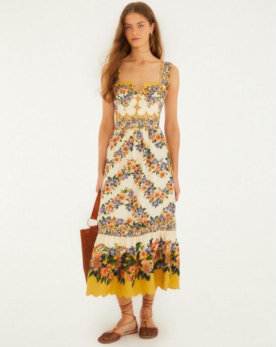 26SS 팜 리오 미디 원피스 353553 26056 Sand - FARM RIO