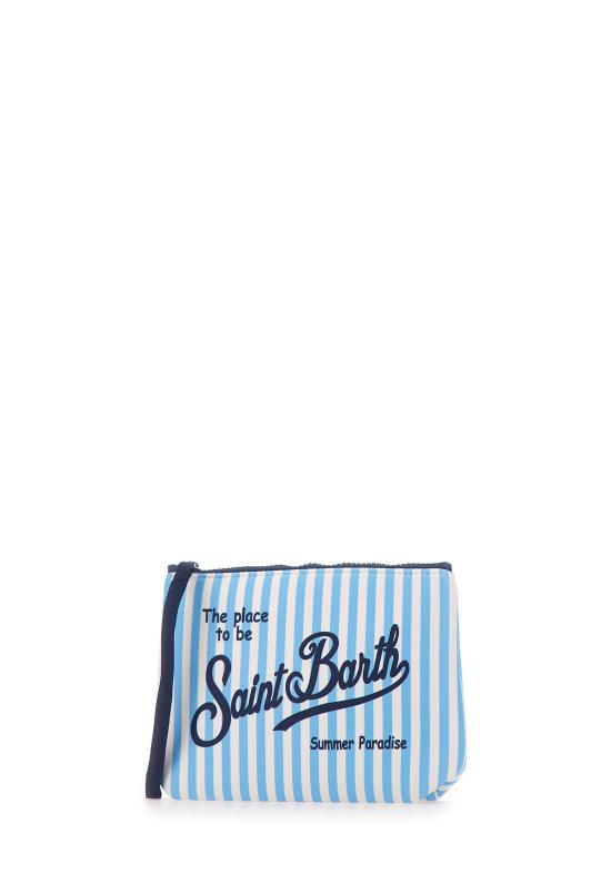 26SS 세인트바쓰 클러치/파우치 ALIN001 07711L LIGHT BLUE - MC2 SAINT BARTH