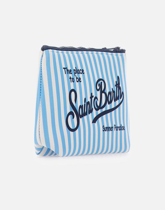 26SS 세인트바쓰 클러치/파우치 ALIN001 07711L LIGHT BLUE