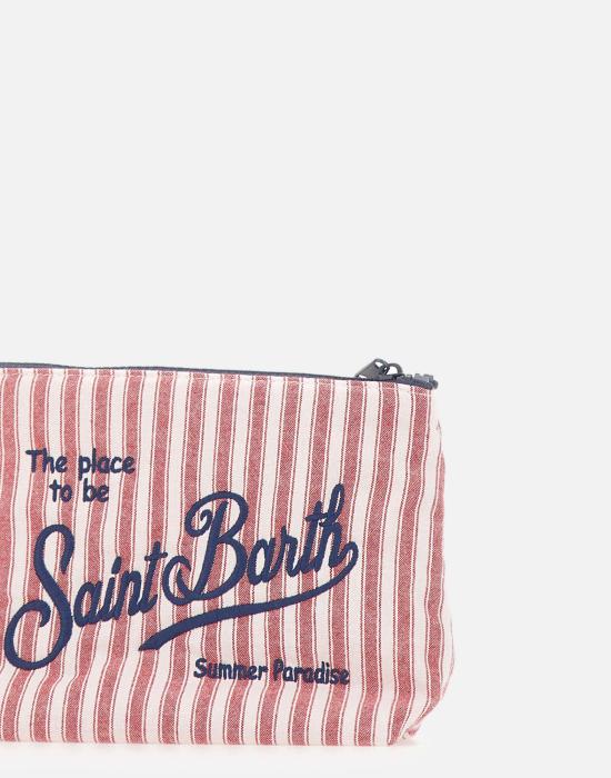 26SS 세인트바쓰 클러치/파우치 ALI0046 00564L RED - MC2 SAINT BARTH