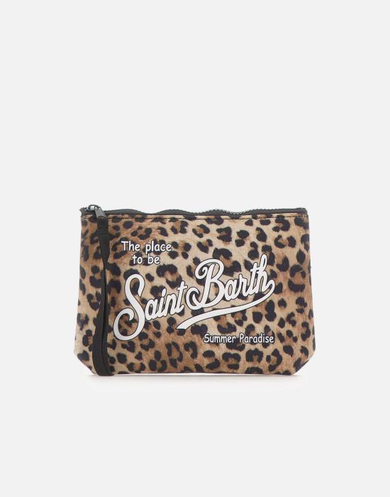 26SS 세인트바쓰 클러치/파우치 ALIN001 00653L BROWN - MC2 SAINT BARTH