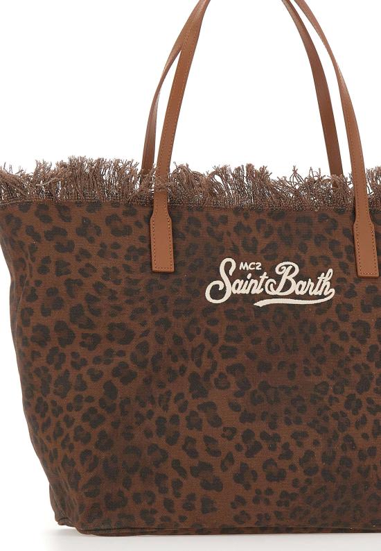 26SS 세인트바쓰 토트백 CBF0001 00588L BROWN - MC2 SAINT BARTH