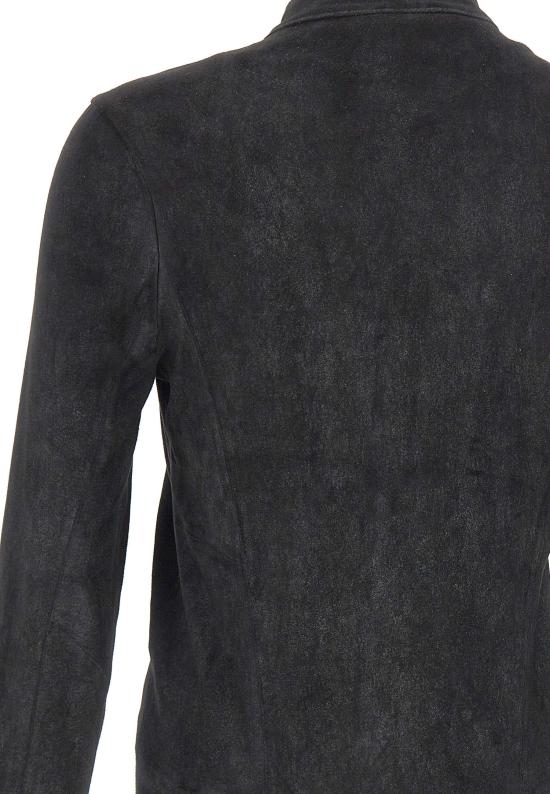 26SS 조르지오 브라토 가죽 자켓 GU26S9486BISSNOW NERO BLACK - GIORGIO BRATO