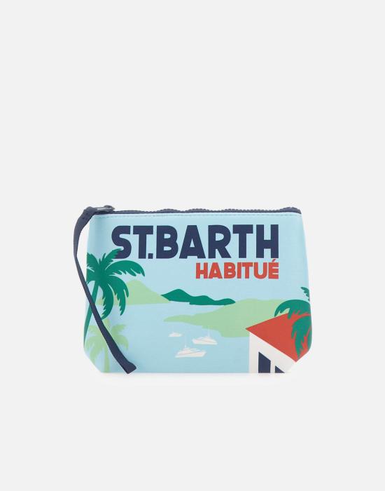 26SS 세인트바쓰 클러치/파우치 ALIN001 02315L LIGHT BLUE - MC2 SAINT BARTH