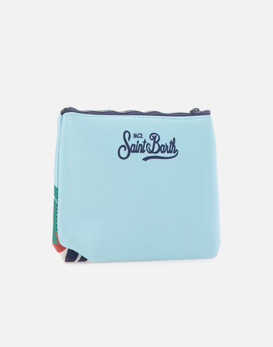 26SS 세인트바쓰 클러치/파우치 ALIN001 02315L LIGHT BLUE