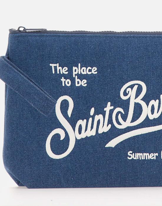 26SS 세인트바쓰 클러치/파우치 ALI0017 00436L BLUE - MC2 SAINT BARTH