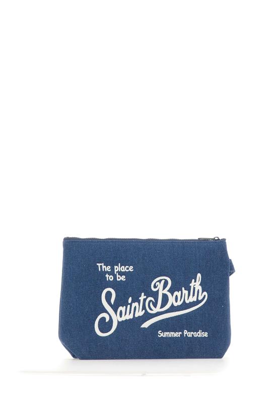 26SS 세인트바쓰 클러치/파우치 ALI0017 00436L BLUE - MC2 SAINT BARTH
