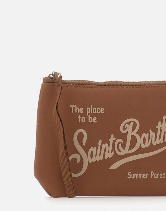 26SS 세인트바쓰 클러치/파우치 ALIN001 08508L BROWN - MC2 SAINT BARTH