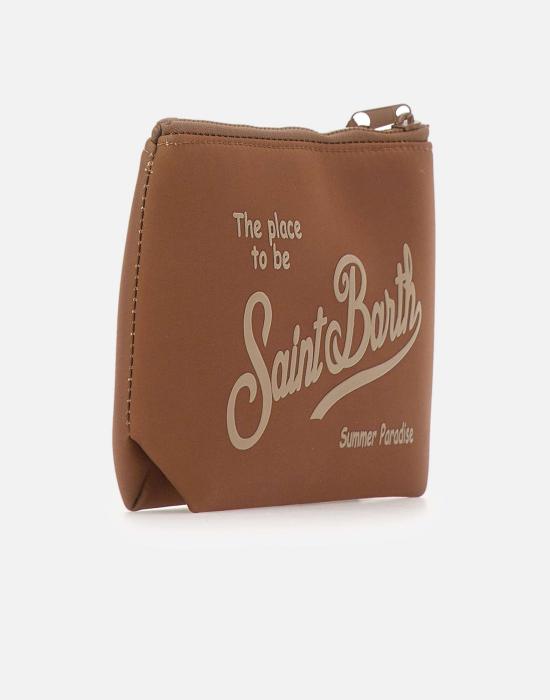 26SS 세인트바쓰 클러치/파우치 ALIN001 08508L BROWN