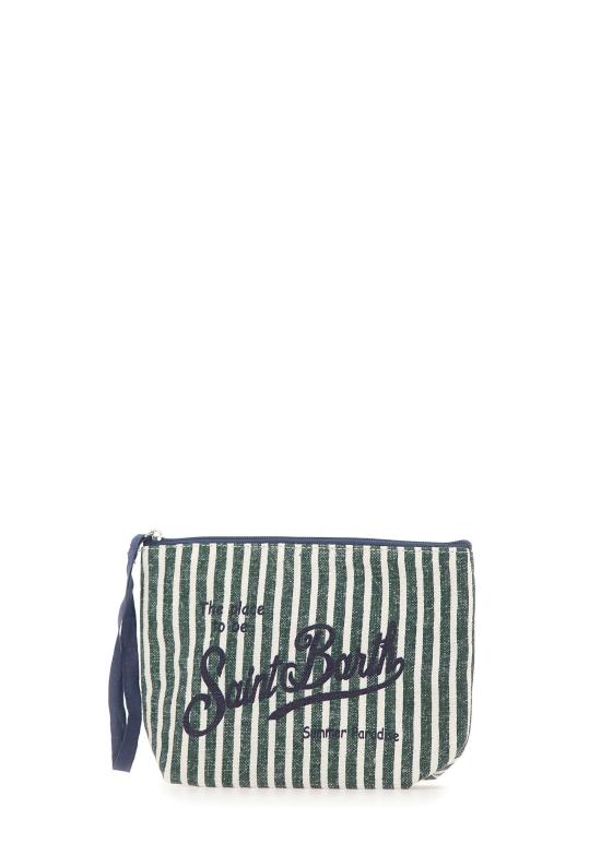 26SS 세인트바쓰 클러치/파우치 ALI0004 07803L GREEN