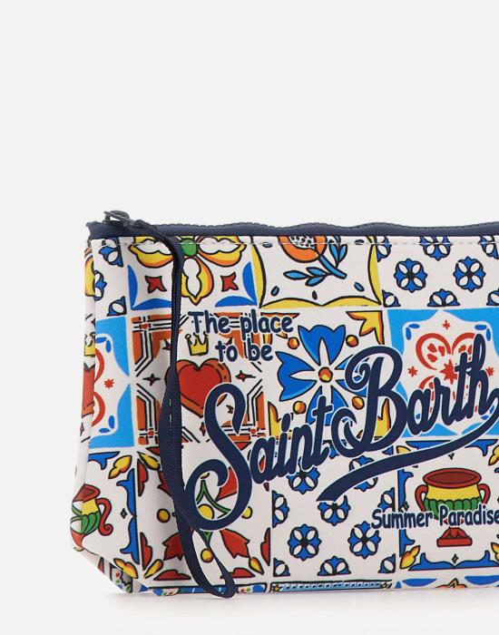 26SS 세인트바쓰 클러치/파우치 ALIN001 07705L MULTICOLOR - MC2 SAINT BARTH