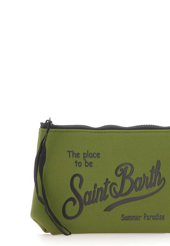26SS 세인트바쓰 클러치/파우치 ALIN001 00395L GREEN - MC2 SAINT BARTH