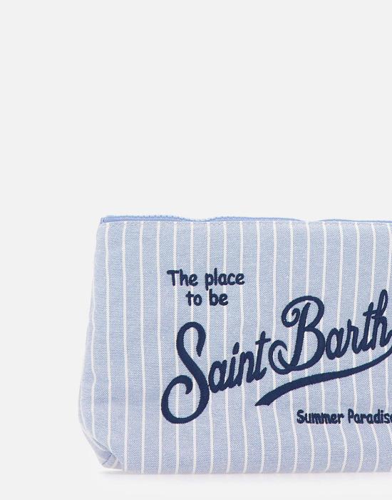 26SS 세인트바쓰 클러치/파우치 ALI0046 00563L LIGHT BLUE - MC2 SAINT BARTH