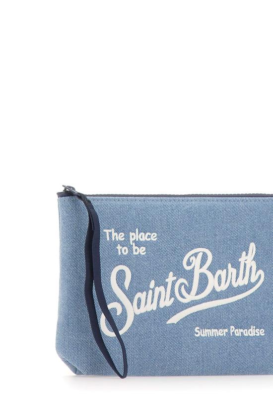 26SS 세인트바쓰 클러치/파우치 ALI0007 01759L LIGHT BLUE - MC2 SAINT BARTH