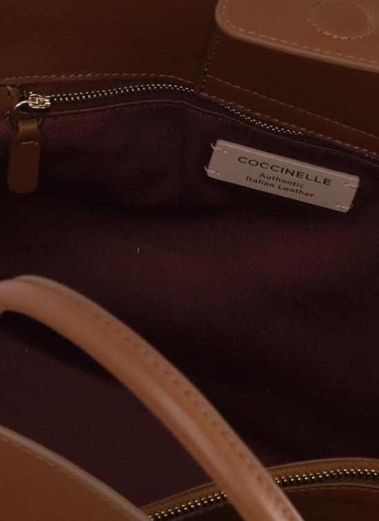 26SS 코치넬리 토트백 E1TLA180101 SABINEW11 Marrone - COCCINELLE