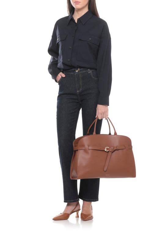 26SS 코치넬리 토트백 E1TLA180101 SABINEW11 Marrone - COCCINELLE