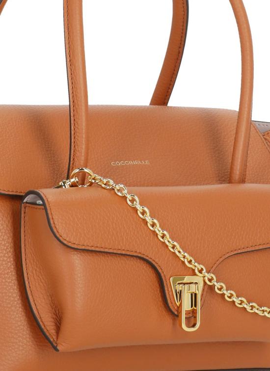 26SS 코치넬리 토트백 E1T8A180201 DOUBLE BEATR41 Arancione - COCCINELLE