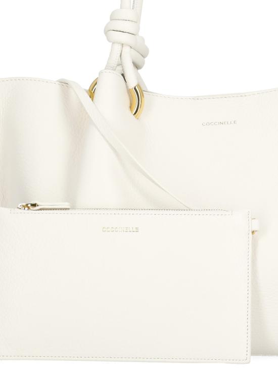 26SS 코치넬리 숄더백 E1U07110201 FINNN17 Bianco - COCCINELLE