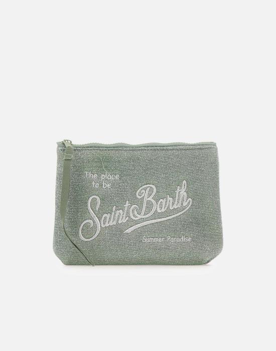 26SS 세인트바쓰 클러치/파우치 ALI0013 03006L GREEN - MC2 SAINT BARTH