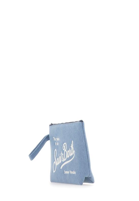26SS 세인트바쓰 클러치/파우치 ALI0017 01759L LIGHT BLUE - MC2 SAINT BARTH