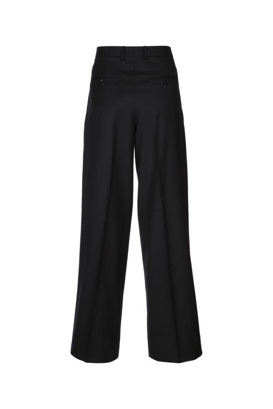 25FW 셀린느 라이트 울 개버딘 플리츠 트라우저 RP07B673D 38UB ULTRABLACK - CELINE