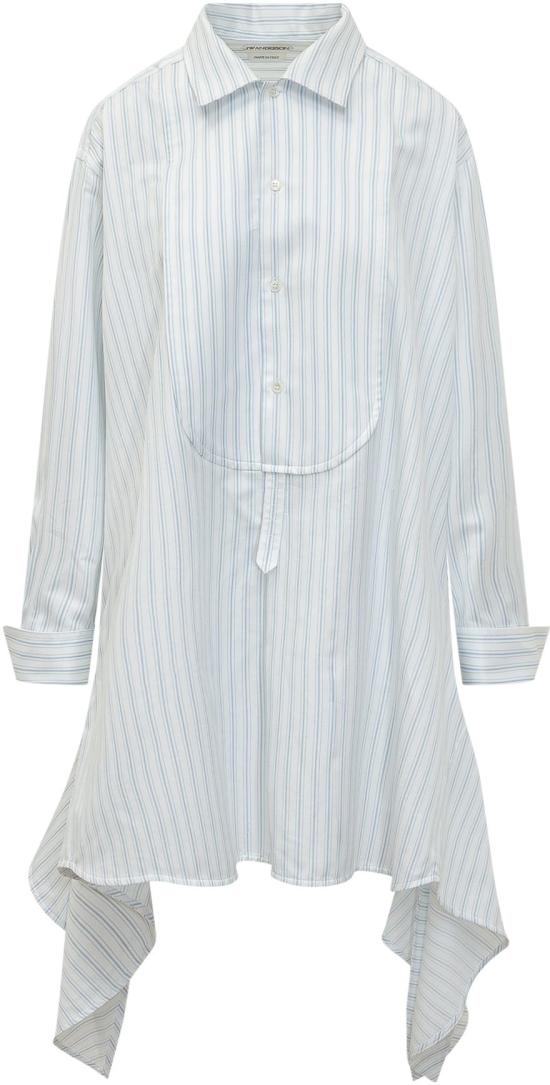 26SS JW앤더슨 미디 원피스 DR0500PG1892023 WHITE