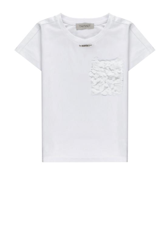 26SS [키즈] 트윈셋 티셔츠 261GJ2Q63 00526 Bianco