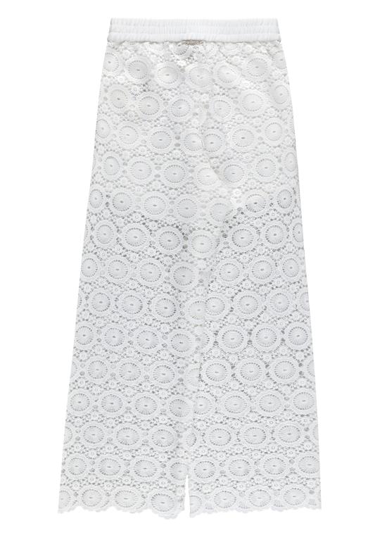 26SS [키즈] 트윈셋 스트레이트 팬츠 261GJ2Q21 00526 Bianco - TWINSET