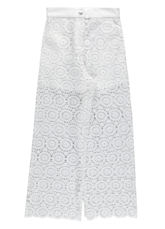 26SS [키즈] 트윈셋 스트레이트 팬츠 261GJ2Q21 00526 Bianco