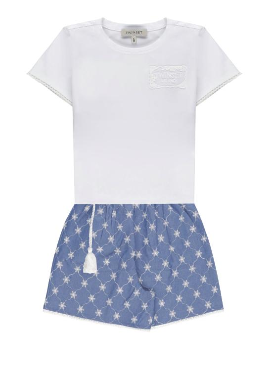 26SS [키즈] 트윈셋 캐주얼 세트 261GB2061 13307 Bianco