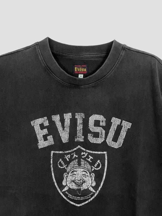 26SS 에비수 반팔 티셔츠 2ESEJM6TS6021 CHAX CHARCOAL - EVISU