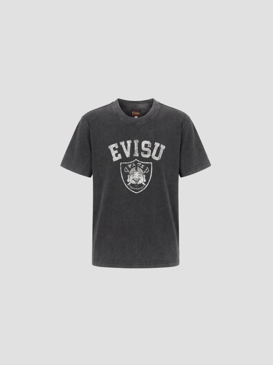 26SS 에비수 반팔 티셔츠 2ESEJM6TS6021 CHAX CHARCOAL