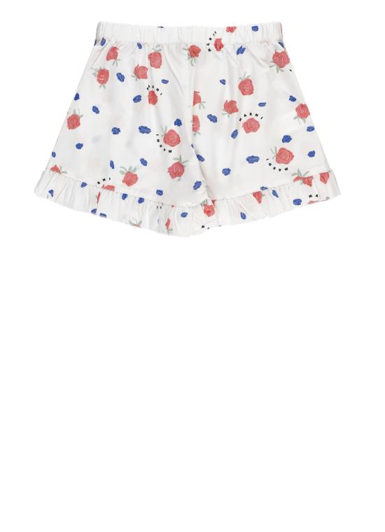 26SS [키즈] 마르니 쇼츠/버뮤다 M01700 M00WA0M100 Bianco - MARNI