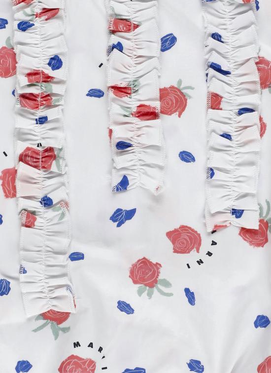 26SS [키즈] 마르니 티셔츠 M01697 M00WA0M100 Bianco - MARNI