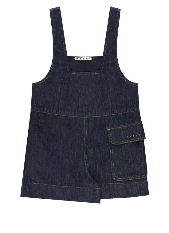 26SS [키즈] 마르니 오버롤 M01732 M00WG0M01 Blu
