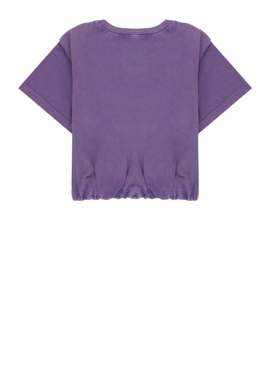 26SS [키즈] 디젤 티셔츠 J02585 KYA0TK626 Viola - DIESEL