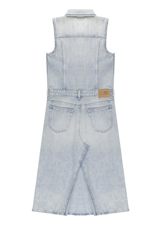 26SS [키즈] MM6 메종마르지엘라 원피스 M60940 MM06YM601 Blu - MM6 MAISON MARGIELA