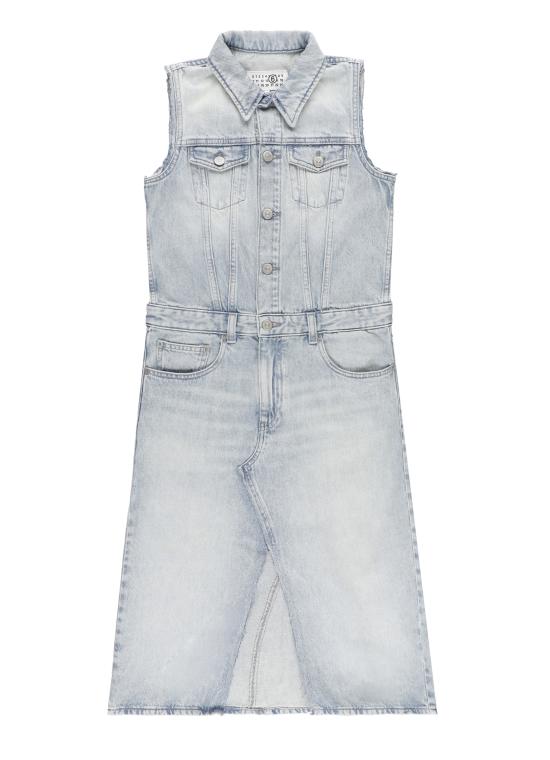 26SS [키즈] MM6 메종마르지엘라 원피스 M60940 MM06YM601 Blu