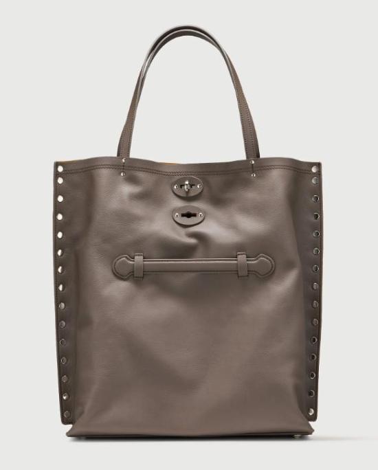 26SS 자넬라토 토트백 0687901910000M Z1154 BROWN GIANDUIOTTO