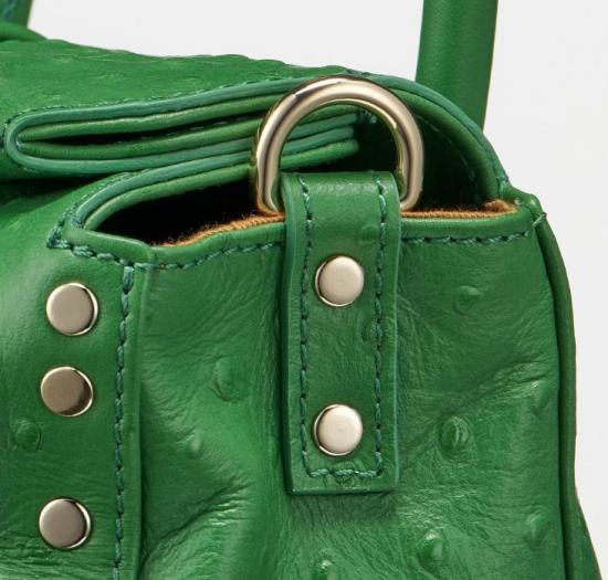 26SS 자넬라토 토트백 0687502230000BABY Z0496 GREEN CORTE DEI GRECI - ZANELLATO