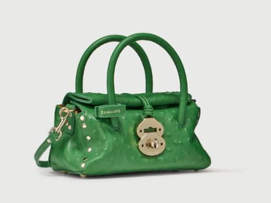 26SS 자넬라토 토트백 0687502230000BABY Z0496 GREEN CORTE DEI GRECI - ZANELLATO